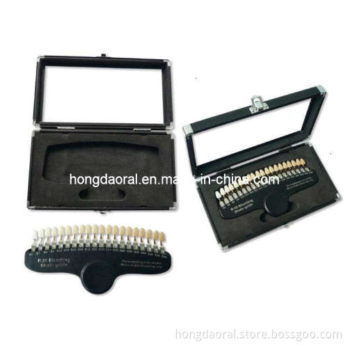 Teeth Whitening Shade Guide with Glass/with Mirror R-20 Bleaching